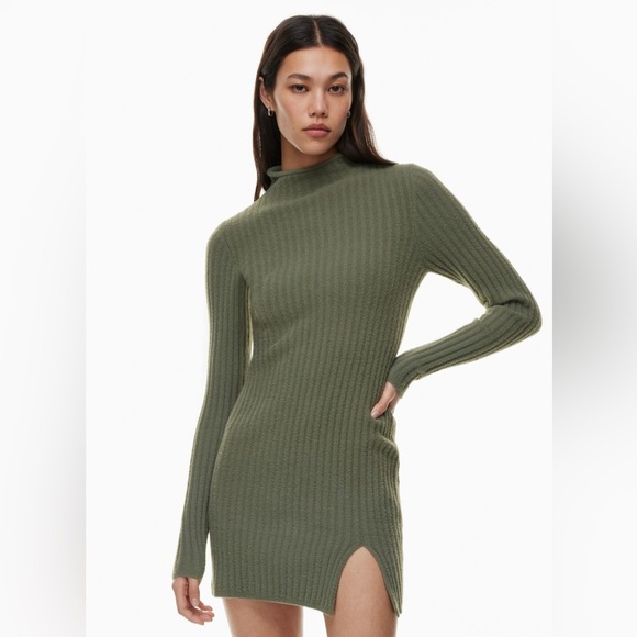 Worn once- WILFRED FREE-Hush Knit Station Dress - Picture 1 of 9